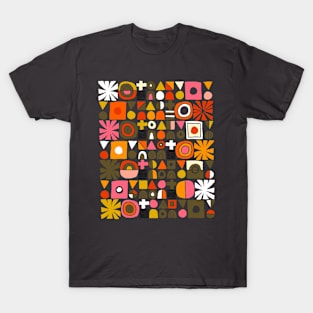 Data Patchwork Quilt T-Shirt